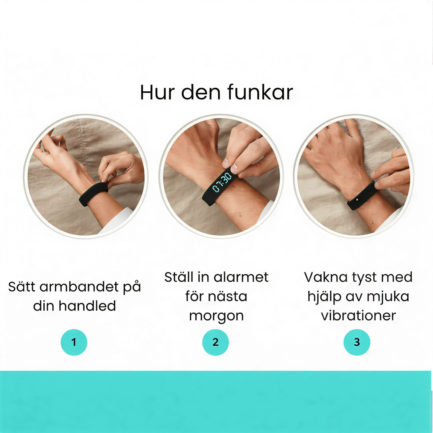 WakeSense™ – Vakna i tid, utan ljud och utan stress